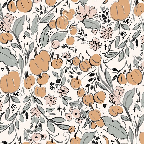 Harvest Pumpkins in Retro
