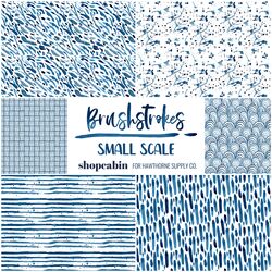 Brushstrokes Fat Quarter Bundle Small Scale
