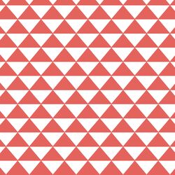 Triangle Mosaic in Salmon