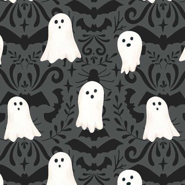 Ghostly Damask in Shadows
