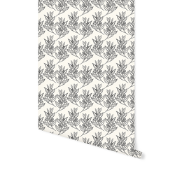 Falling Foliage in Ivory