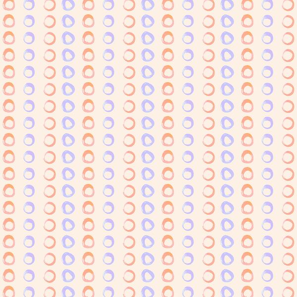 Summer Circle in Soft Peach