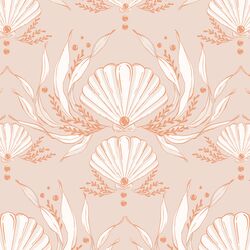 Seashell Damask in Pearl