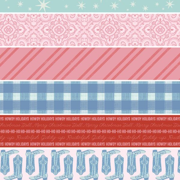 Ribbons and Wrapping in Blues