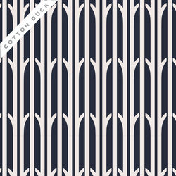 Aaliyah Cotton Duck in Navy