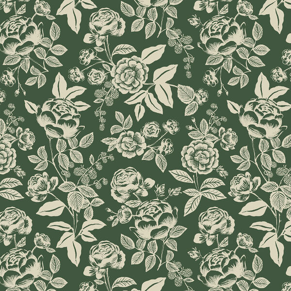 English Rose in Hunter and Cream