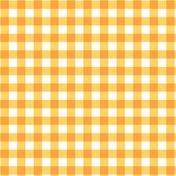 Tablecloth Check in Yolk Yellow