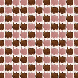 Spooky Check in Chocolate