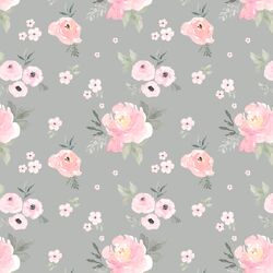 Small Sweet Blush Roses in Pebble