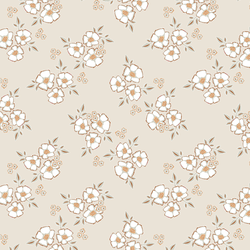 Wildflowers in Cream