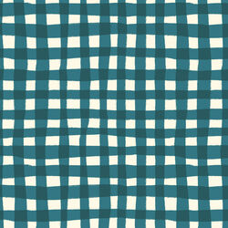 Basketweave in Teal