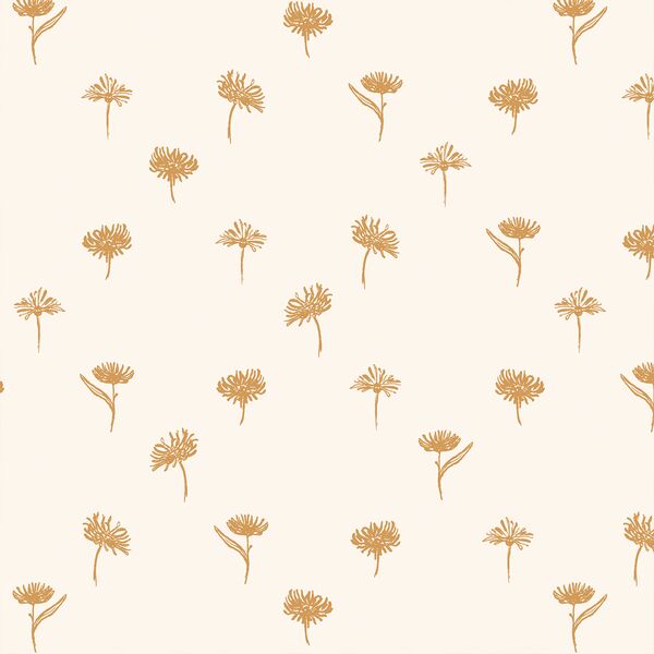 Diamond Floral in Cream