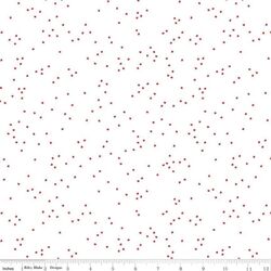 Blossom in Red on White