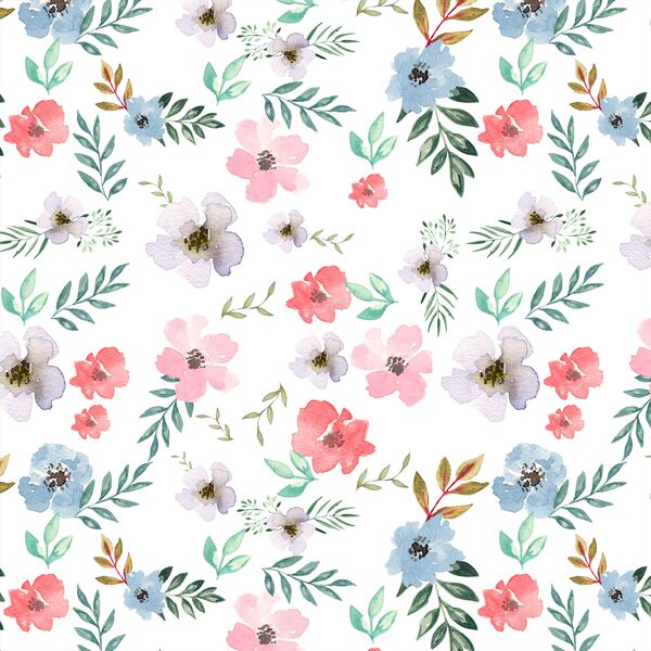 Meadow Melody in White