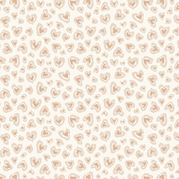 Wild Hearted in Latte Cream and Pearl