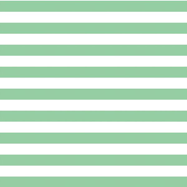 Horizontal Candy Stripe in Sprout