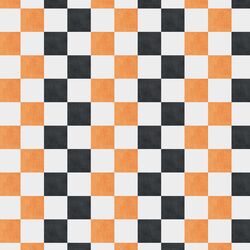 Halloween Checkerboard in Spooky
