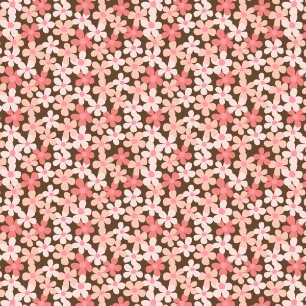 Sugar Floral in Dark Chocolate