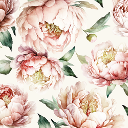Large Peony Lane in Alabaster