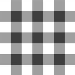 Large Gingham in Onyx