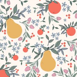 Blooming Orchard in Spring