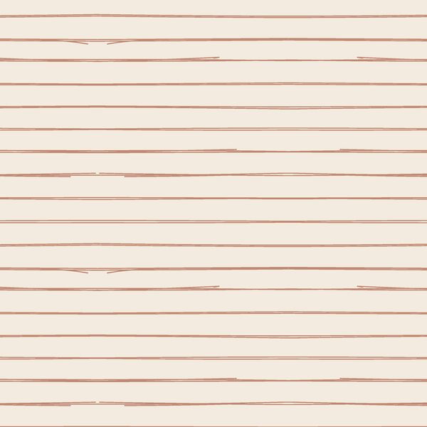 Lines in Sienna on Egret