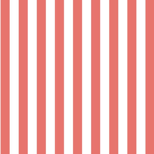 Candy Stripe in Living Coral
