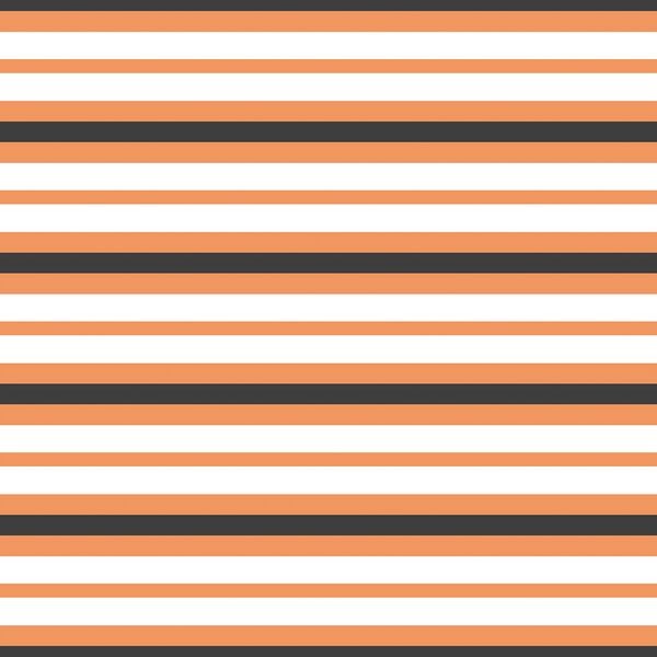 Halloween Stripe in Pumpkin and Onyx