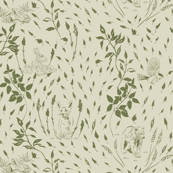 Woodland Creatures in Mossy
