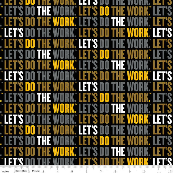 Slogan in Black