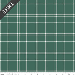 Plaid Flannel in Forest