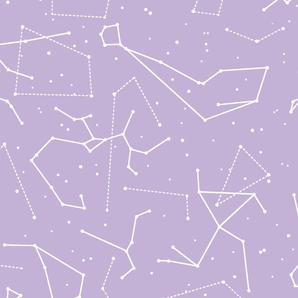 Star Charts in Lilac