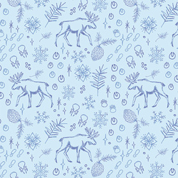 Tundra Trails in Snow