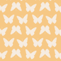 Summer Butterflies in Sunny Yellow
