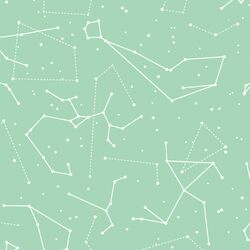 Star Charts in Seaglass