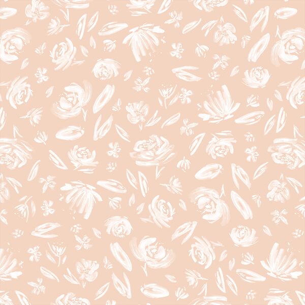 Spring Flowers in Blush