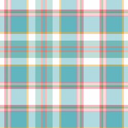 Spring Plaid in Puddle