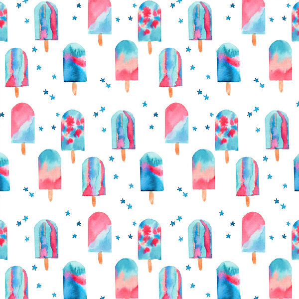 Large Popsicles in White