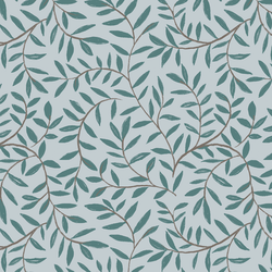 Vines in Powder Blue
