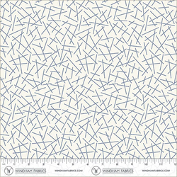 Dancing Dashes in Ivory