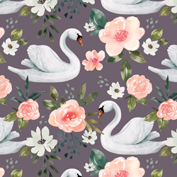 Swan in Plum