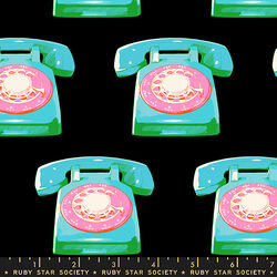 Telephones in Black