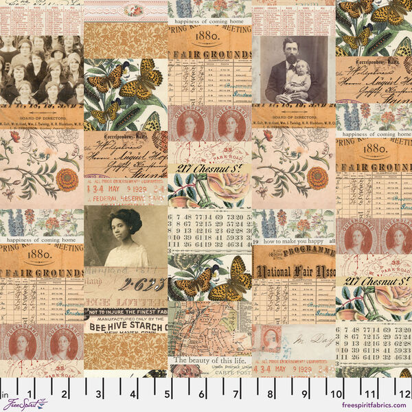 Collage in Orange