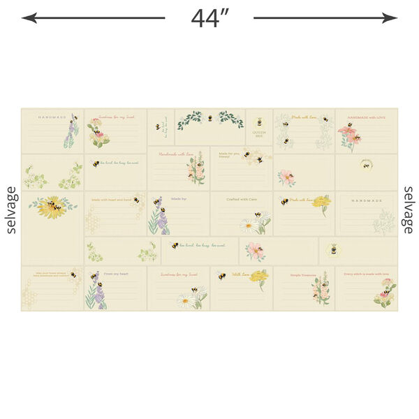 Quilt Labels Panel in Cloud