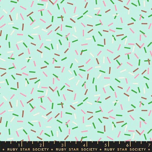 Rainbow Sprinkles in Mint