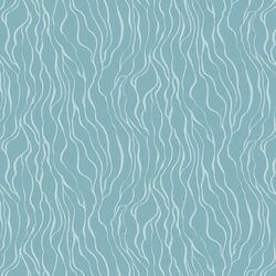 Mushroom Folds in Aqua