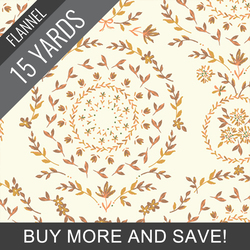 Eidelweiss Flannel in Soul - 15 Yard Bolt