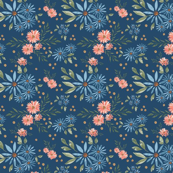 Daisy Girl in Deep Twilight