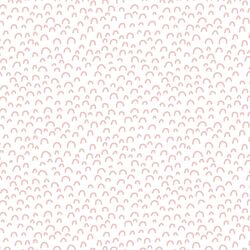 Doodle in Blush on White