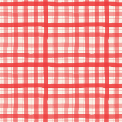 Large Merry Plaid in Peppermint